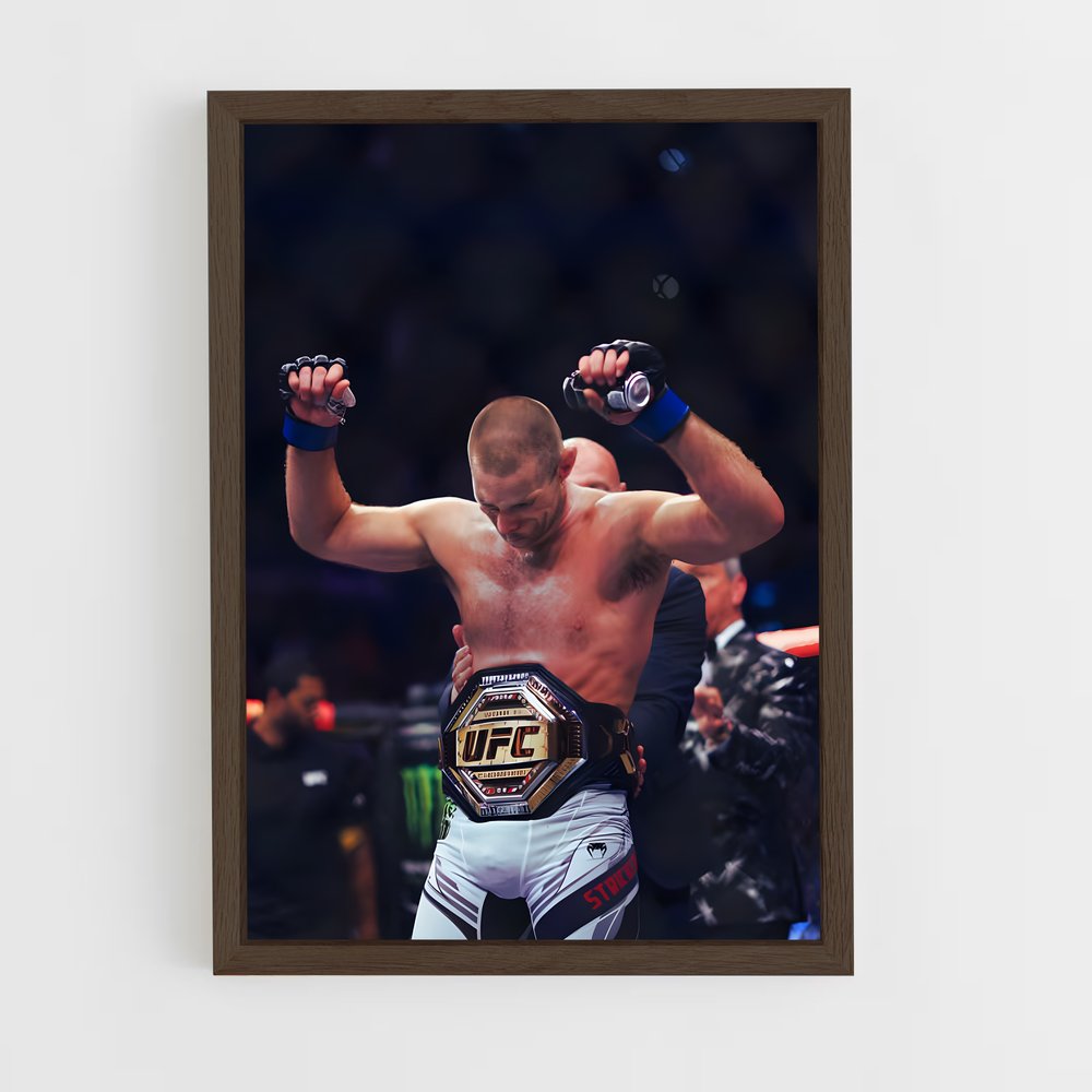 Poster Sean strickland – affiche MMA (vue 5)
